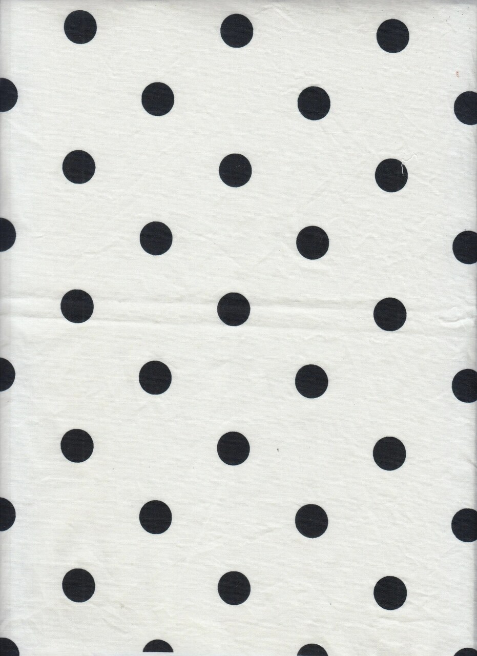 1 Yard Stretch Poplin Small Dot Print Fabric, 57/58″ Wide Cotton Spandex Blend